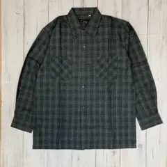 SASA Men’s WEAR ＊ 開襟シャツ チェック 日本製 昭和レトロ