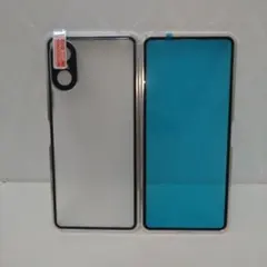 [新品 未使用] SONY Xperia 10VI クリアケース 前後強化ガラスのサムネイル