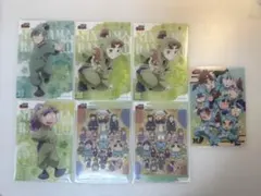 【匿名】忍たま乱太郎　クリアカードコレクション　食満留三郎　セット