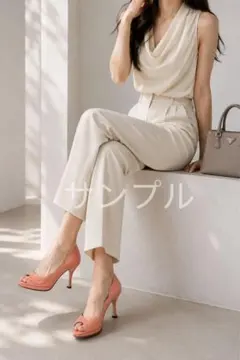 PRADA プラダ パテントレザー オープントゥ パンプス 36のサムネイル