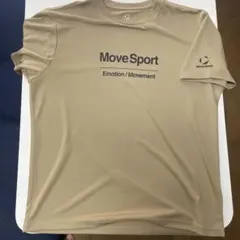 MOVE SPORT 半袖 Tシャツ ベージュ 【新品未使用】