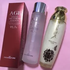 ❤史上最高の美肌に❗✨フロムネイチャー⭐エイジトリートメントエッセンス&乳液