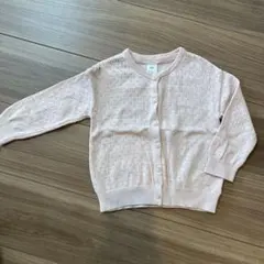 H&M カーディガン　薄ピンク　18M 86cm