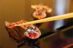 ガラス作家・伊藤ナツキさんの金魚の箸置き －2個組