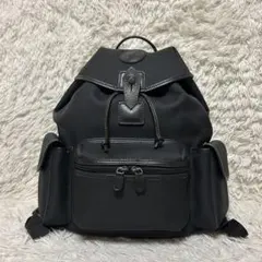 ハンティングワールド サファリトゥデイ リュック メンズ ブラック キャンバスのサムネイル