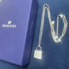 SWAROVSKI スワロフスキー　南京錠　パドロック ネックレスのサムネイル