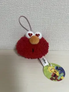 セサミストリート エルモ フェイスマスコット