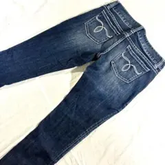 MOUSSY ☆マウジー☆スキニー☆ストレッチデニム☆ウォッシュ加工☆27インチのサムネイル