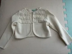 美品　カーディガン ボレロ　100cm 入園式、結婚式フォーマル
