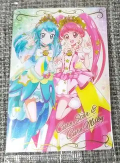 プリキュアカードウエハース10【SR】キュアスター＆キュアミルキー（NO13）