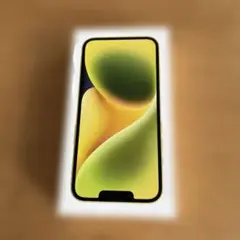 Apple iPhone 14 箱、イエロー 充電ケーブル付き
