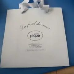 gelato pique ショップ袋 水色のサムネイル