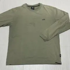 new balance ニューバランス 長袖Tシャツ ロンT カーキ　スニーカー