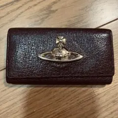 Vivienne Westwood ビッグオーブ キーケース ブラウン レザー