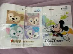 未使用品・ビックサイズ ディズニーショッパー ミッキーミニー5枚 ・ダッフィ7枚