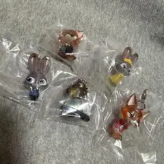 ズートピア2 めじるしアクセサリー 【新品未使用品】【全5種フルコンプ品】