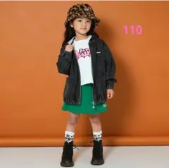 デニムブルゾン　ブラック　110