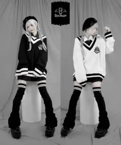 DimMoire 学園セーター White