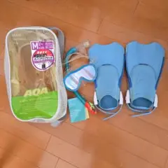 AQA シュノーケルセット Mサイズ