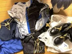 即購入OK】小柳ロウ コスプレ パンク衣装 Mサイズ ブーツ付きフル