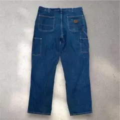 カーハート　ワークパンツ　デニムウォッシュ(デッドストック)L33W32 カーハート ワークパンツ デニムウォッシュ(デッドストック)L33W32