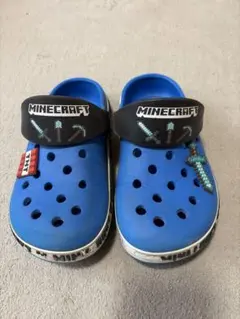 Crocs Minecraft サンダル ブルーのサムネイル