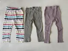 ベビー　レギンス 3点セット (baby GAP, H&M, sowan) 3y