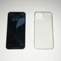 Apple iPhone 13 mini ピンク 本体 + クリアケース