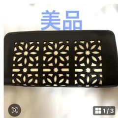 ゲンテン　genten　長財布　カットワーク　ラウンドジップ　 クリスマス限定のサムネイル
