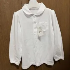 新品未使用 タグ付き⭐︎GITA 丸襟長袖ポロシャツ 110cm