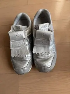 New Balance 996 シルバー ベルクロ付き　19cm