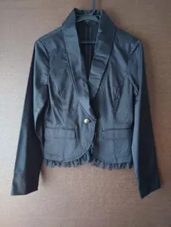 コムサ 裾レースジャケット Lサイズ