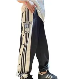 新品S adidas Adibreak パンツ レディース ブラックHY4259