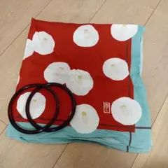 竹久夢二 風呂敷 リング付き