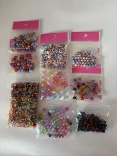 ビーズセット 多色 ハンドメイド