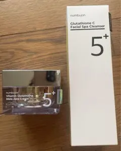 numbuzin 5番グルタチオンCクレンジングと美容クリームセット