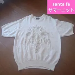 santa fe サンタフェ 立体刺繍 サマーニット 04サイズ LLのサムネイル