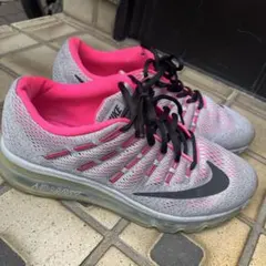 Nike エアマックス スニーカー グレー/ピンク