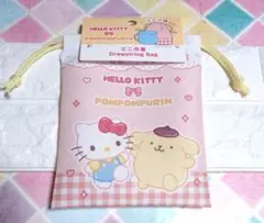 サンリオ♥ミニ巾着✨ハローキティ＆ポムポムプリン