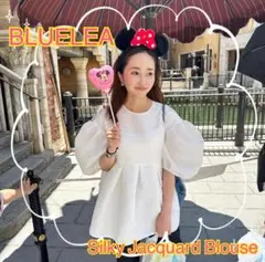 2026年最新】bluelea ブルレア ジャガードブラウスの人気アイテム