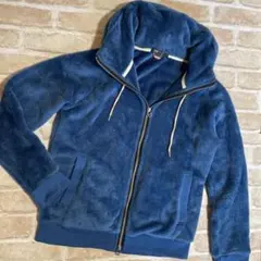 大人気✨BEAMS HEART ボアフリースジャケット　パーカー　ブルー