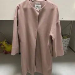 niko and... ピンク ロングコート サイズ3