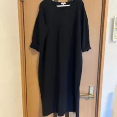 hushush シンプルワンピース　ブラック