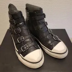 ★ASH★ハイカットスニーカー★黒・中古品