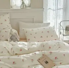 布団カバー・枕カバーセット　チューリップ