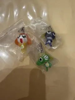 ケロロ軍曹 めじるしアクセサリーであります 3種 セット ケロロ ギロロ タママ