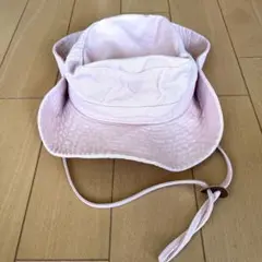 ROXY キッズハット Sサイズ くすみピンク 数回着用