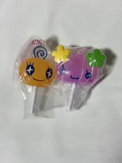 たまごっち カラフルキャンディーチャーム ふらわっち　めめっち　2点セット