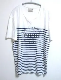 POLO RALPH LAUREN　ラルフローレン　ボーダーロゴTシャツ