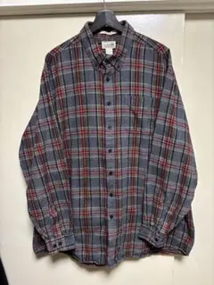L.L.Bean チェック柄ネルシャツ フランネルシャツ　XXL-TALL